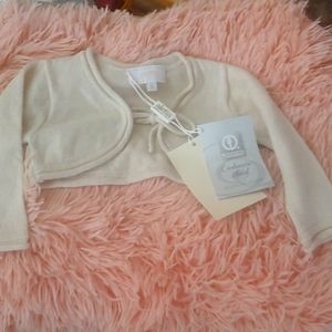 NWT Aletta Italy Cashmere blend baby sz 3M infant newborn 0-3 months